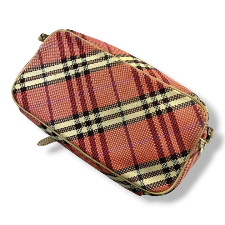 Burberry Blue Label Beige/Red Shoulder Bag - Lux Central