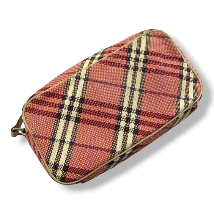 Burberry Blue Label Beige/Red Shoulder Bag - Lux Central