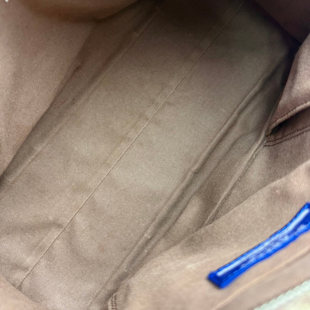 Burberry Blue Label Beige/Red Tote Bag - Lux Central