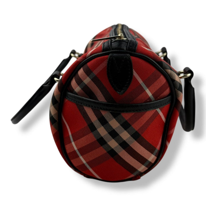 Burberry Blue Label Black/Red Tote Bag - Lux Central