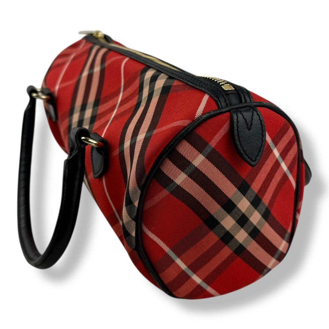 Burberry Blue Label Black/Red Tote Bag - Lux Central