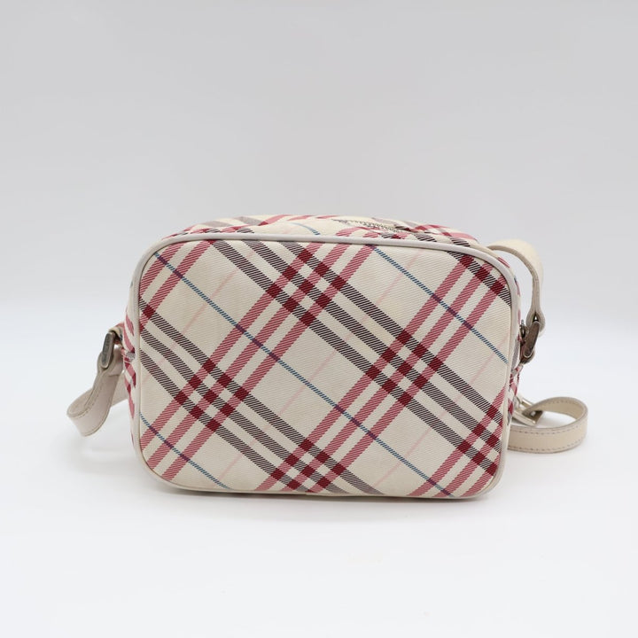 Burberry Blue Label White/Red Shoulder Bag - Lux Central