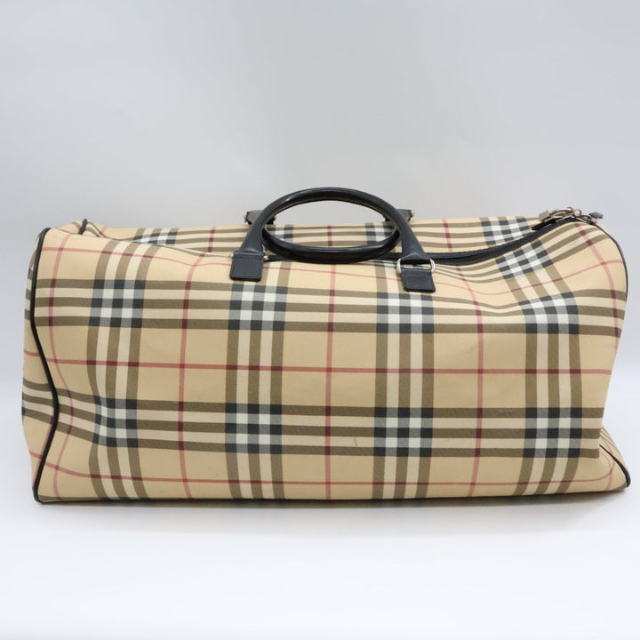 Burberry Check Duffle Beige Bag - Lux Central