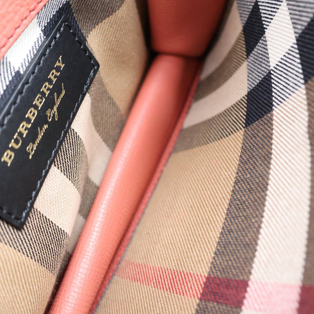 Burberry Coral Pink Macken Crossbody Handbag - Lux Central
