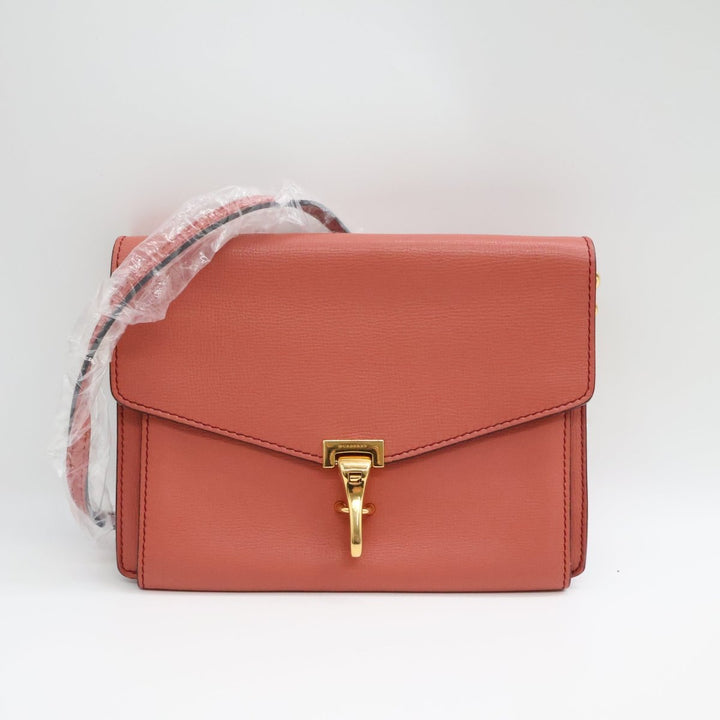 Burberry Coral Pink Macken Crossbody Handbag - Lux Central