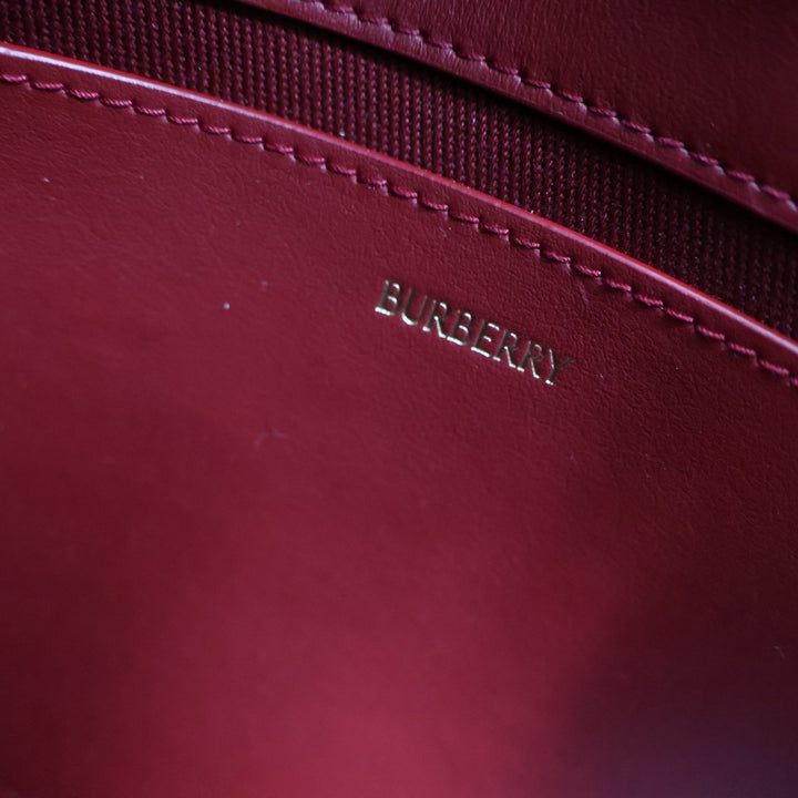 BURBERRY Hampshire Check Coated Canvas Crossbody Bag New Season - Lux Central