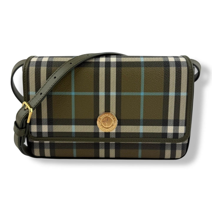 Burberry Hampshire Khaki Crossbody Bag - Lux Central