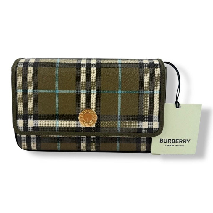 Burberry Hampshire Khaki Crossbody Bag - Lux Central