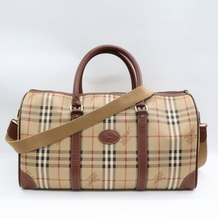 Burberry Haymarket Check Duffle Bag - Lux Central