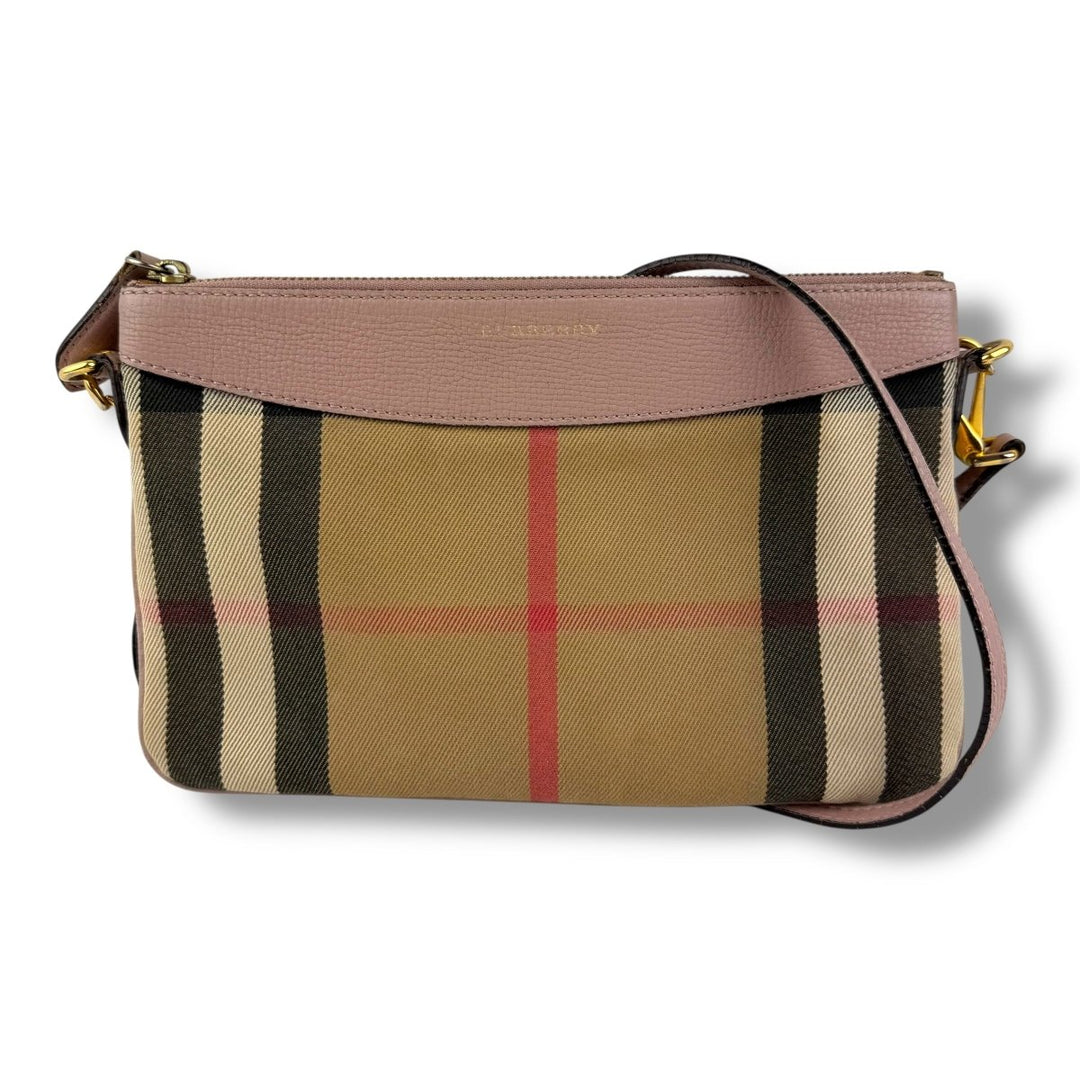 Burberry House Check Peyton Crossbody Bag - Lux Central