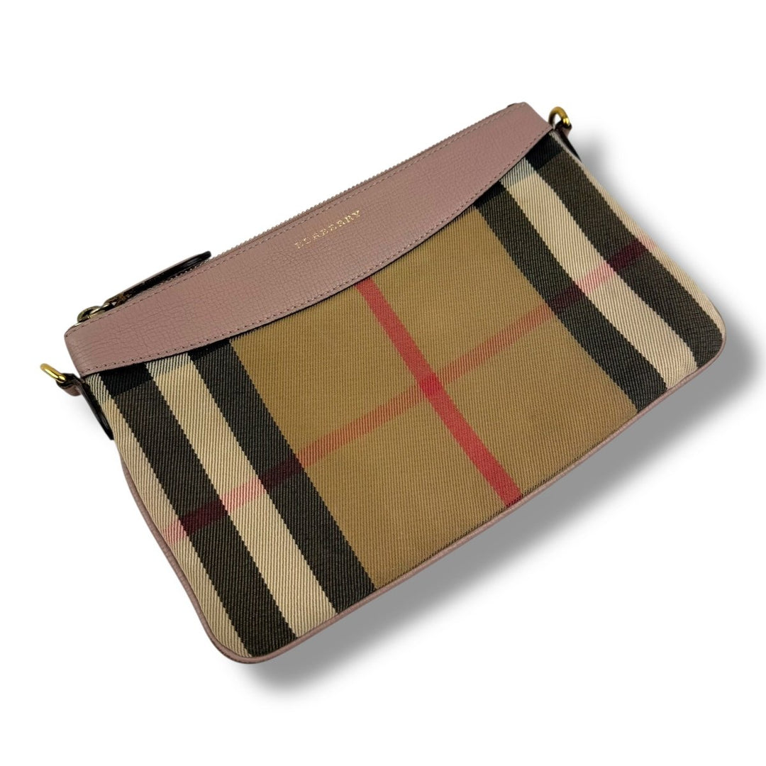Burberry House Check Peyton Crossbody Bag - Lux Central