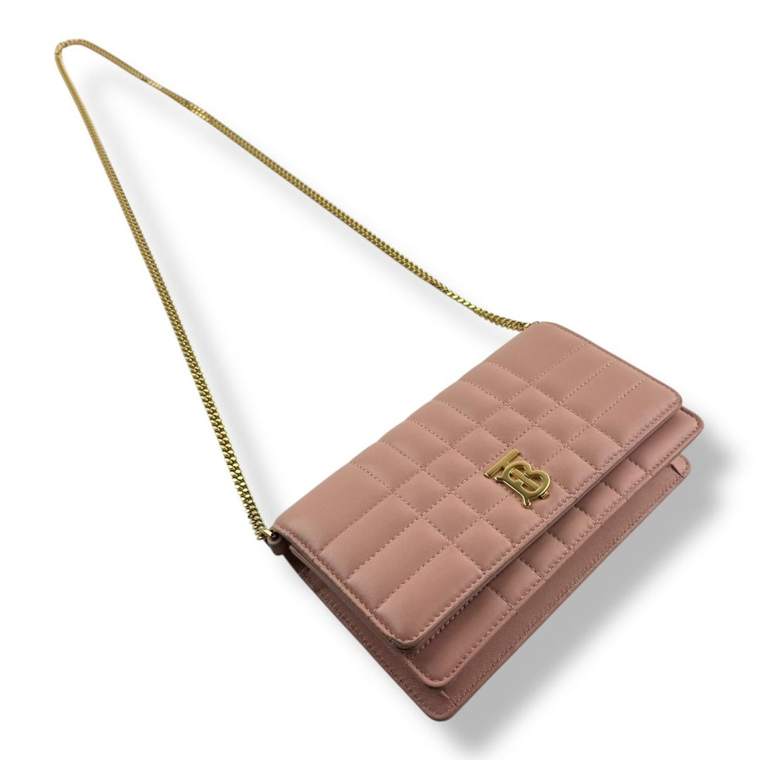 Burberry Lola Pink Crossbody Handbag - Lux Central