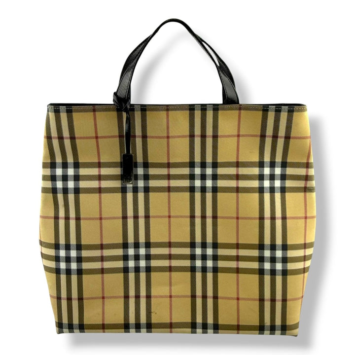 Burberry Nova Check Large Tote Bag - Lux Central