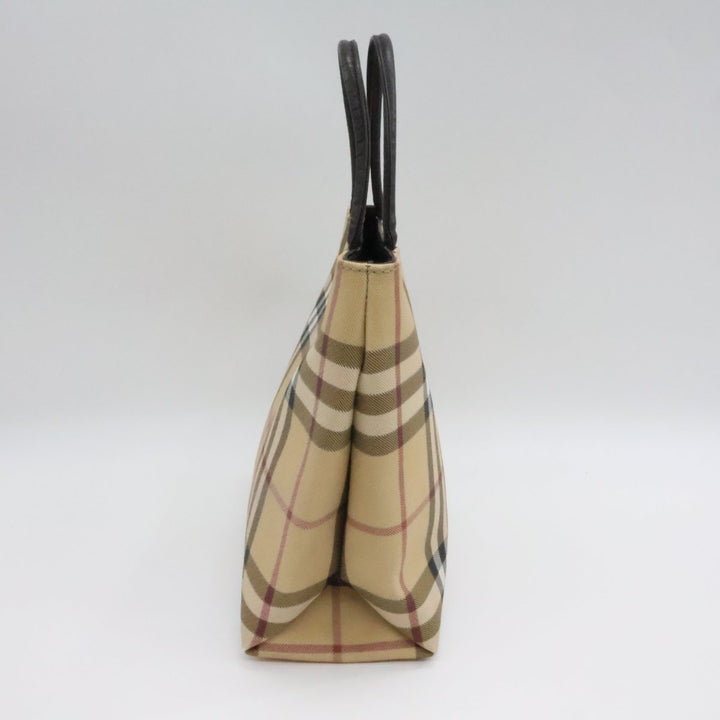 Burberry Nova Check Mini Beige Tote Handbag - Lux Central