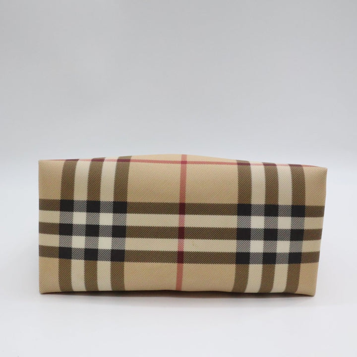 Burberry Nova Check Mini Beige Tote Handbag - Lux Central