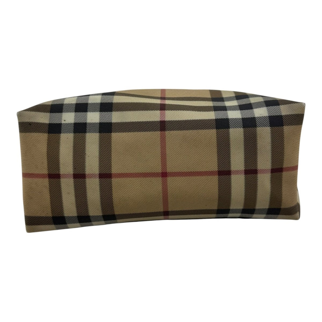 Burberry Nova Check Mini Beige Tote Handbag - Lux Central