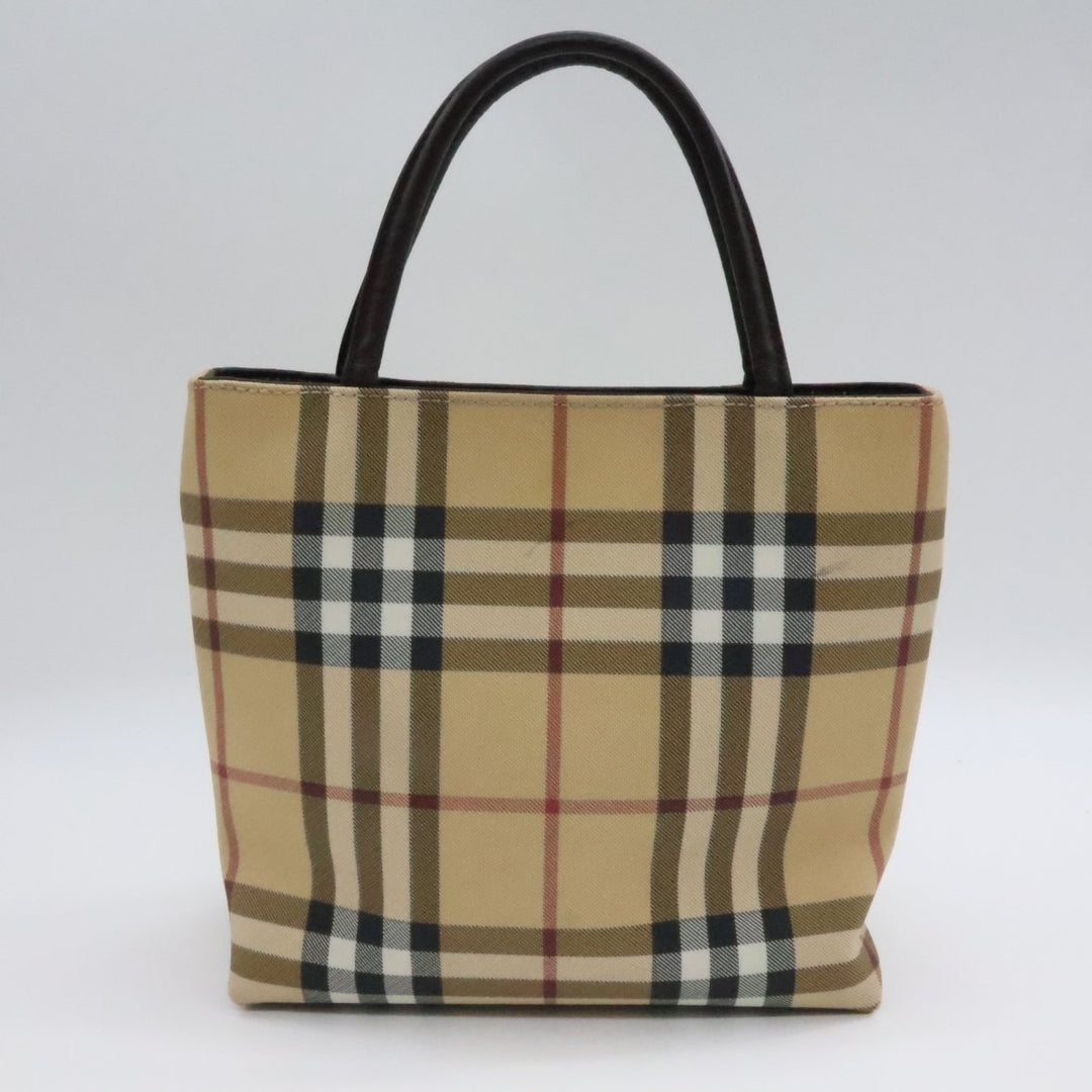 Burberry Nova Check Mini Beige Tote Handbag - Lux Central