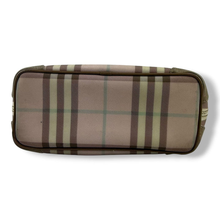 Burberry Nova Check Mini Pastel Tote Handbag - Lux Central