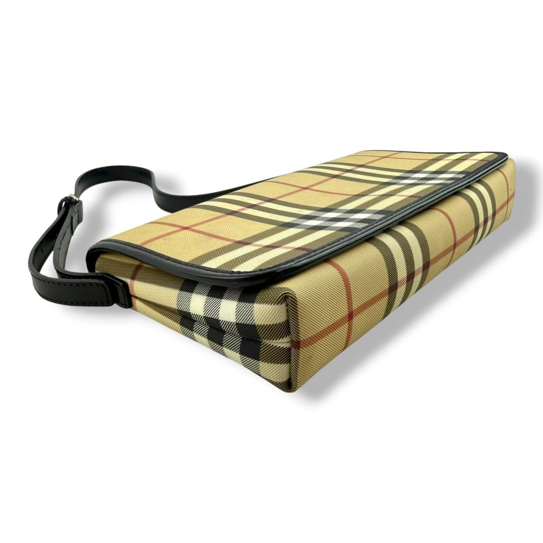 Burberry Nova Check Shoulder Handbag - Lux Central