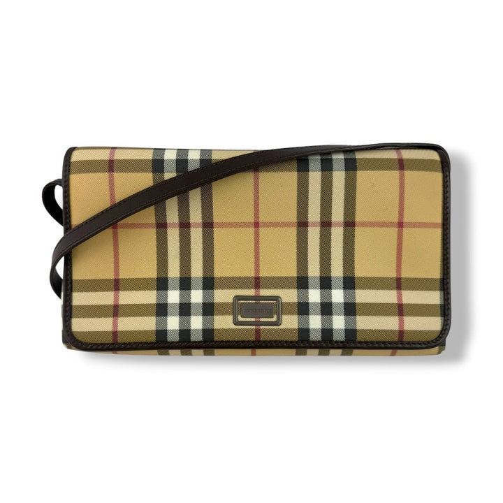 Burberry Nova Check Shoulder Handbag - Lux Central