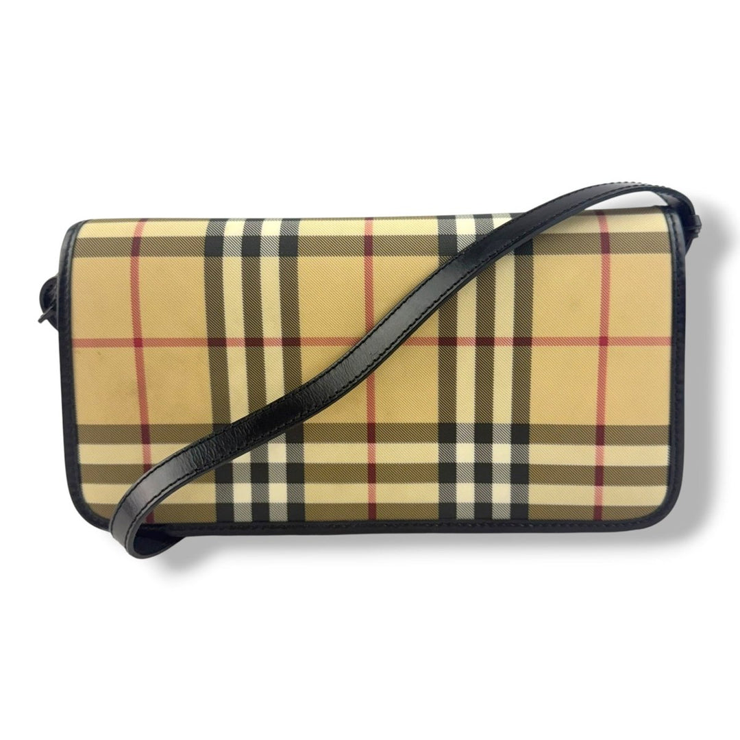 Burberry Nova Check Shoulder Handbag - Lux Central