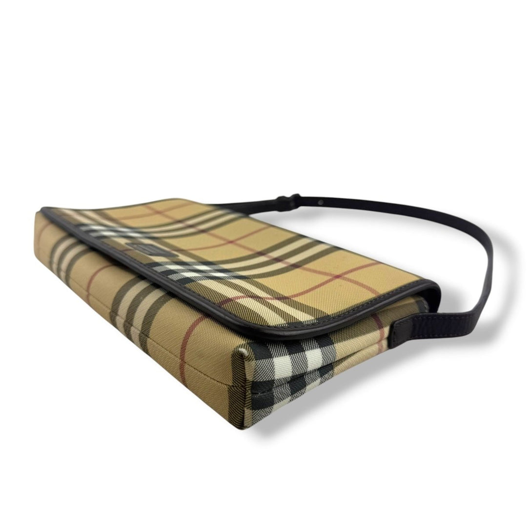 Burberry Nova Check Shoulder Handbag - Lux Central