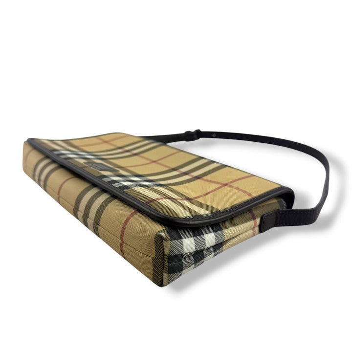 Burberry Nova Check Shoulder Handbag - Lux Central