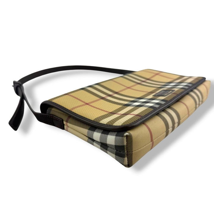 Burberry Nova Check Shoulder Handbag - Lux Central