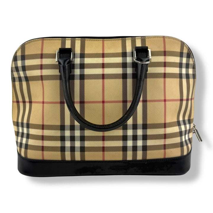 Burberry Nova Vintage Check Dome Handbag - Lux Central