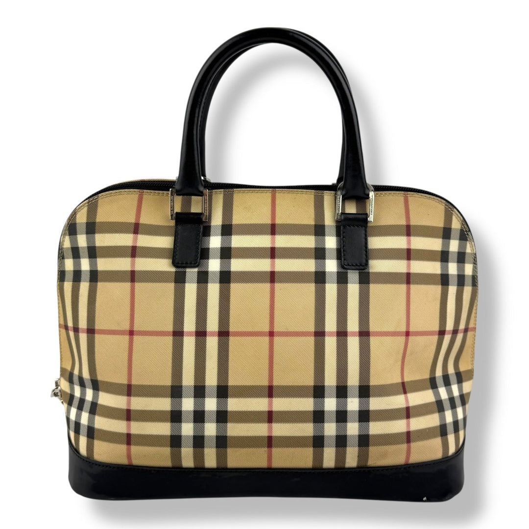 Burberry Nova Vintage Check Dome Handbag - Lux Central