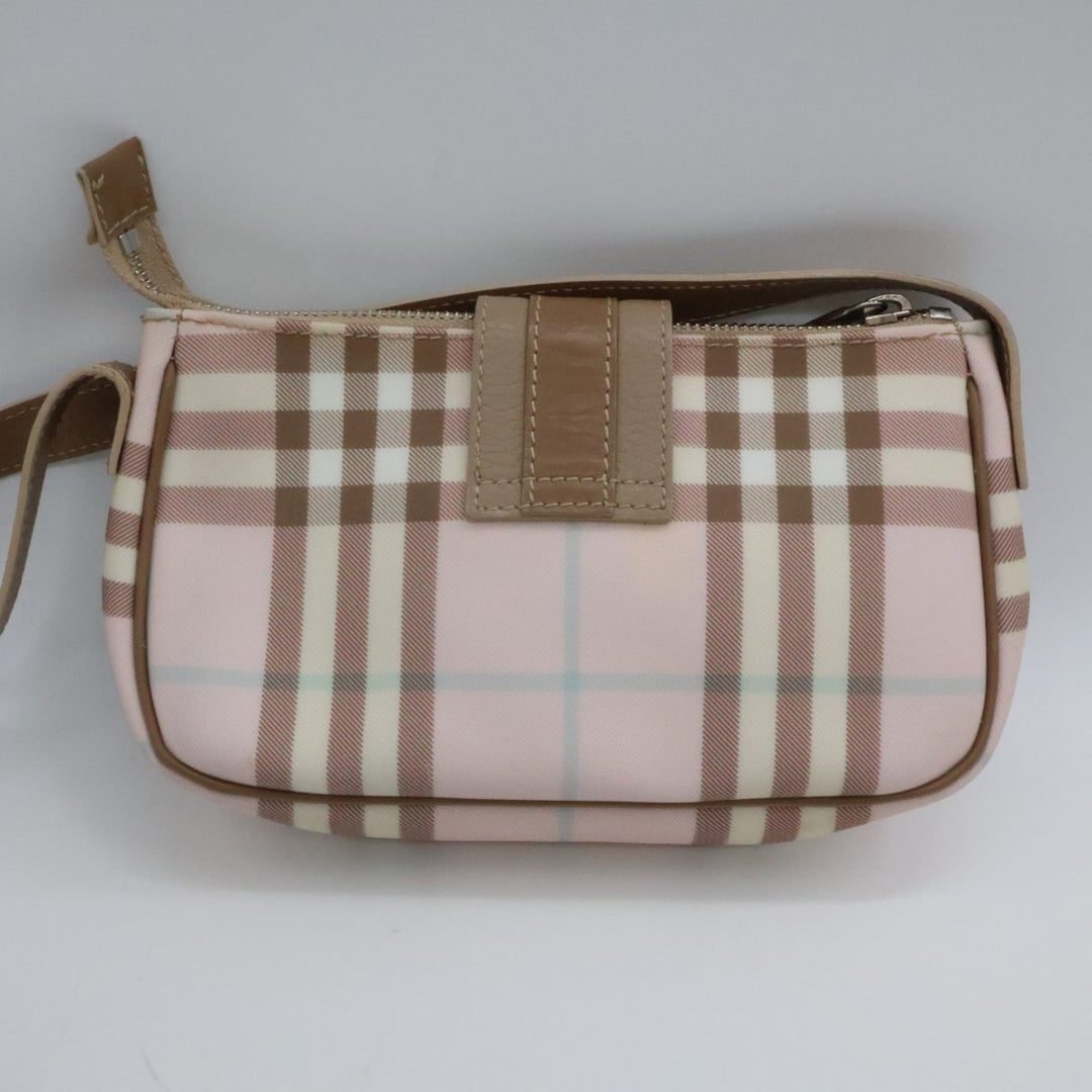 Burberry Pink Nova Clutch Handbag - Lux Central