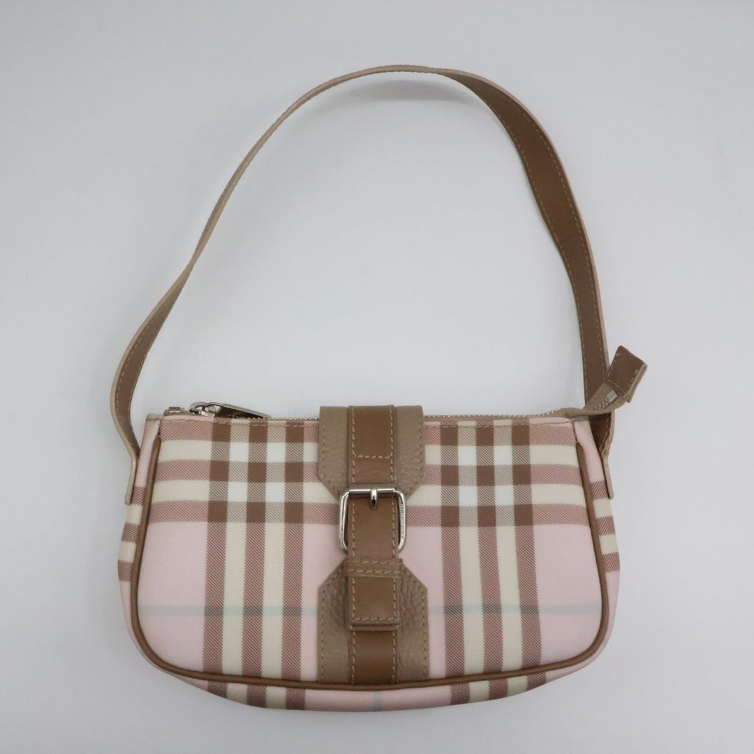 Burberry Pink Nova Clutch Handbag - Lux Central