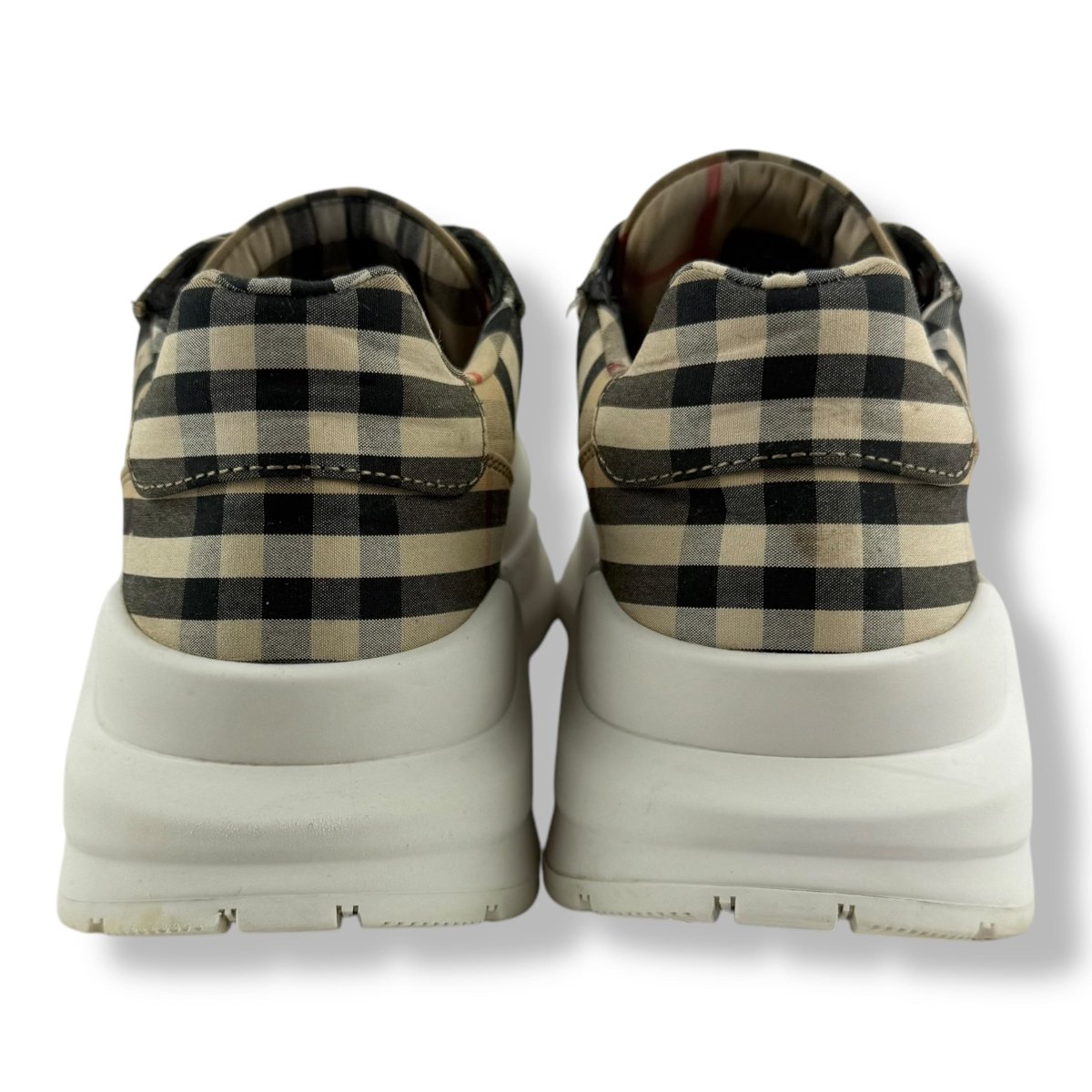 Burberry Ramsey Vintage Checked Beige/White UK 7 / EU 41 - Lux Central