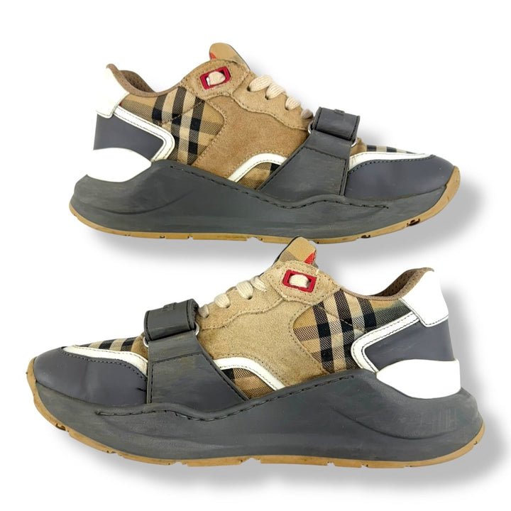 Burberry Ramsey Vintage Checked Brown UK 5.5 / EU 38.5 - Lux Central