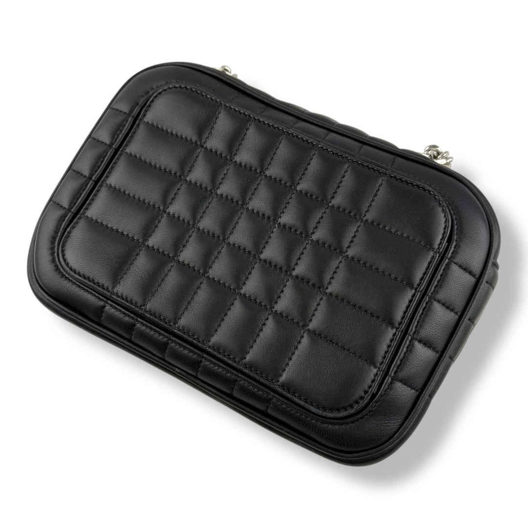 Burberry Small Black Leather Lola Handbag - Lux Central