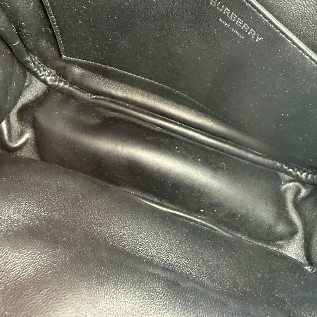 Burberry Small Black Leather Lola Handbag - Lux Central