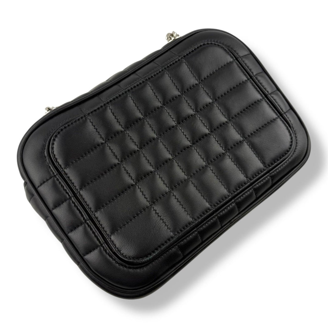 Burberry Small Black Leather Lola Handbag - Lux Central