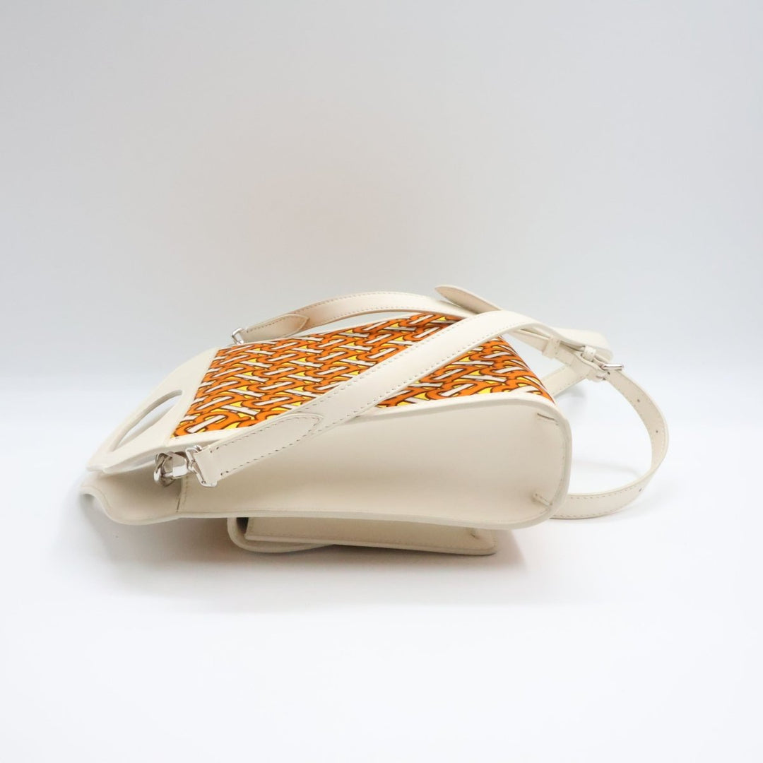 Burberry TB Orange Monogram Crossbody Bag - Lux Central