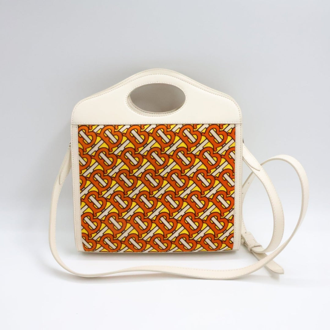 Burberry TB Orange Monogram Crossbody Bag - Lux Central