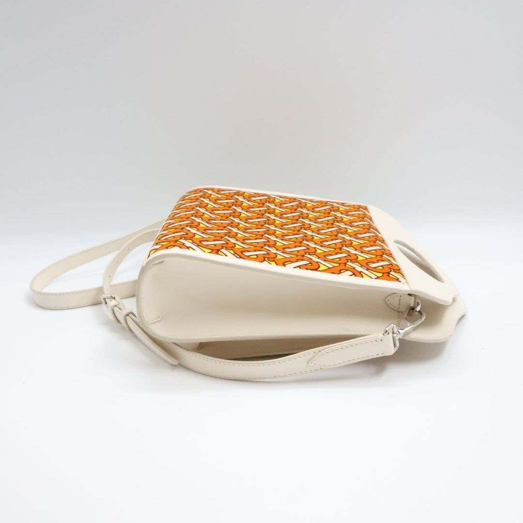 Burberry TB Orange Monogram Crossbody Bag - Lux Central