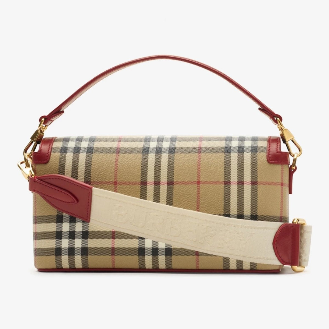 Burberry Top Handle Note Crossbody Bag - Lux Central