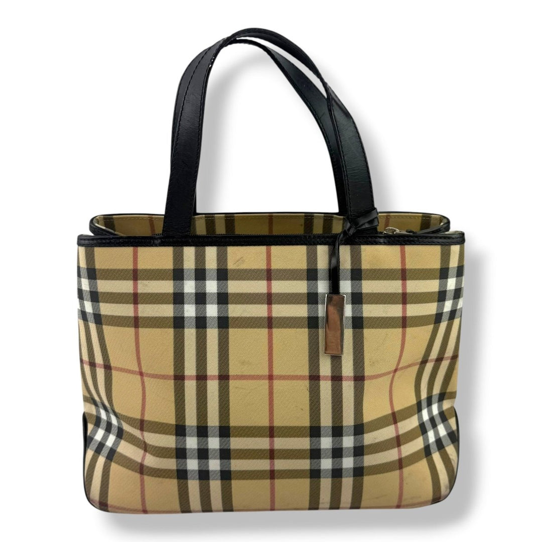 Burberry Vintage Nova Check Tote Bag - Lux Central