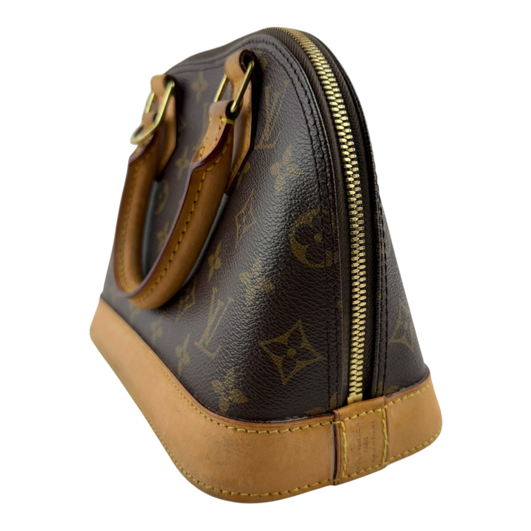 Louis Vuitton Brown Monogram Alma BB Handbag