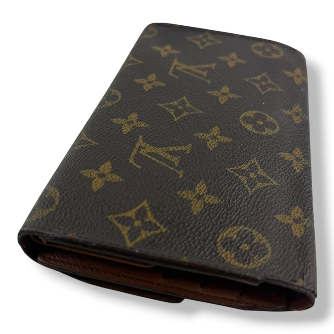 Louis Vuitton Trifold Brown Monogram Femme Wallet