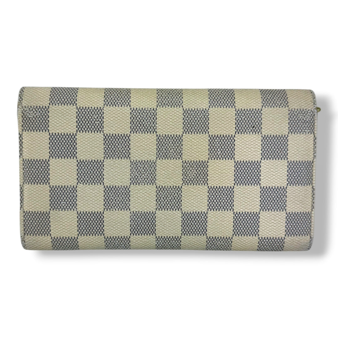 Louis Vuitton Sarah Damier Azur Femme Wallet