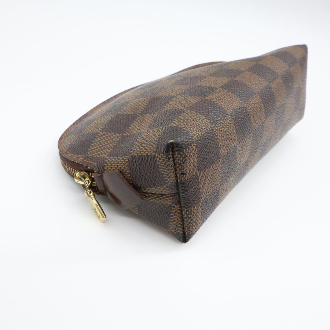 Louis Vuitton Brown Damier Travel Cosmetic PM Pouch