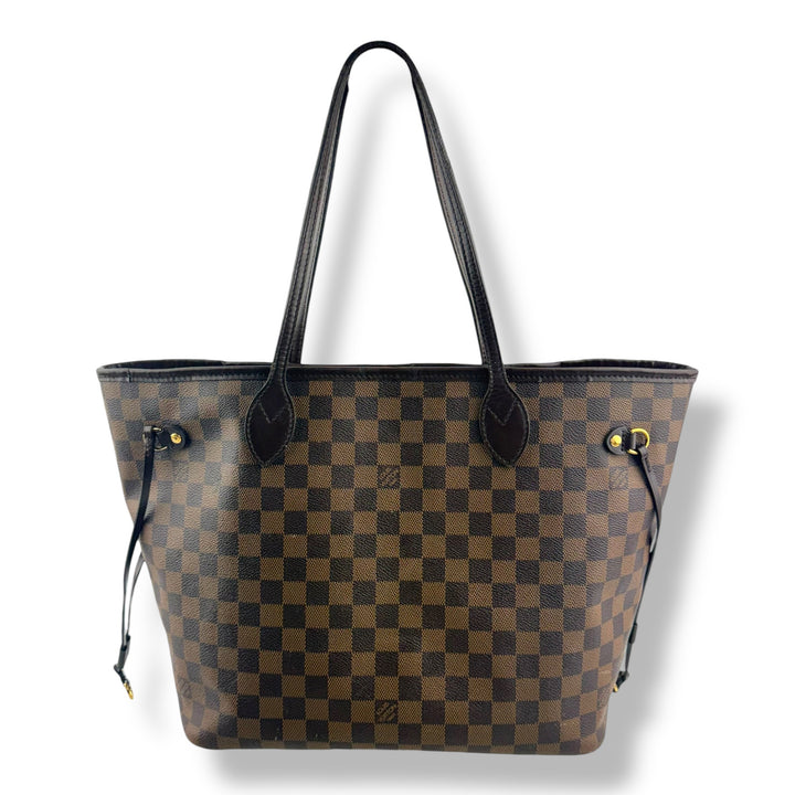 Louis Vuitton Brown Damier Neverfull MM Handbag