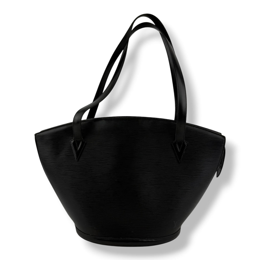 Louis Vuitton Saint Jacques Black Epi Leather Handbag