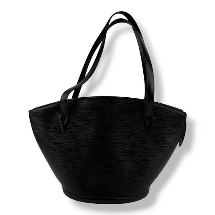 Louis Vuitton Saint Jacques Black Epi Leather Handbag