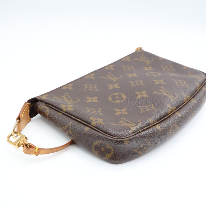 Louis Vuitton Pochette Accessories Brown Monogram Clutch Bag
